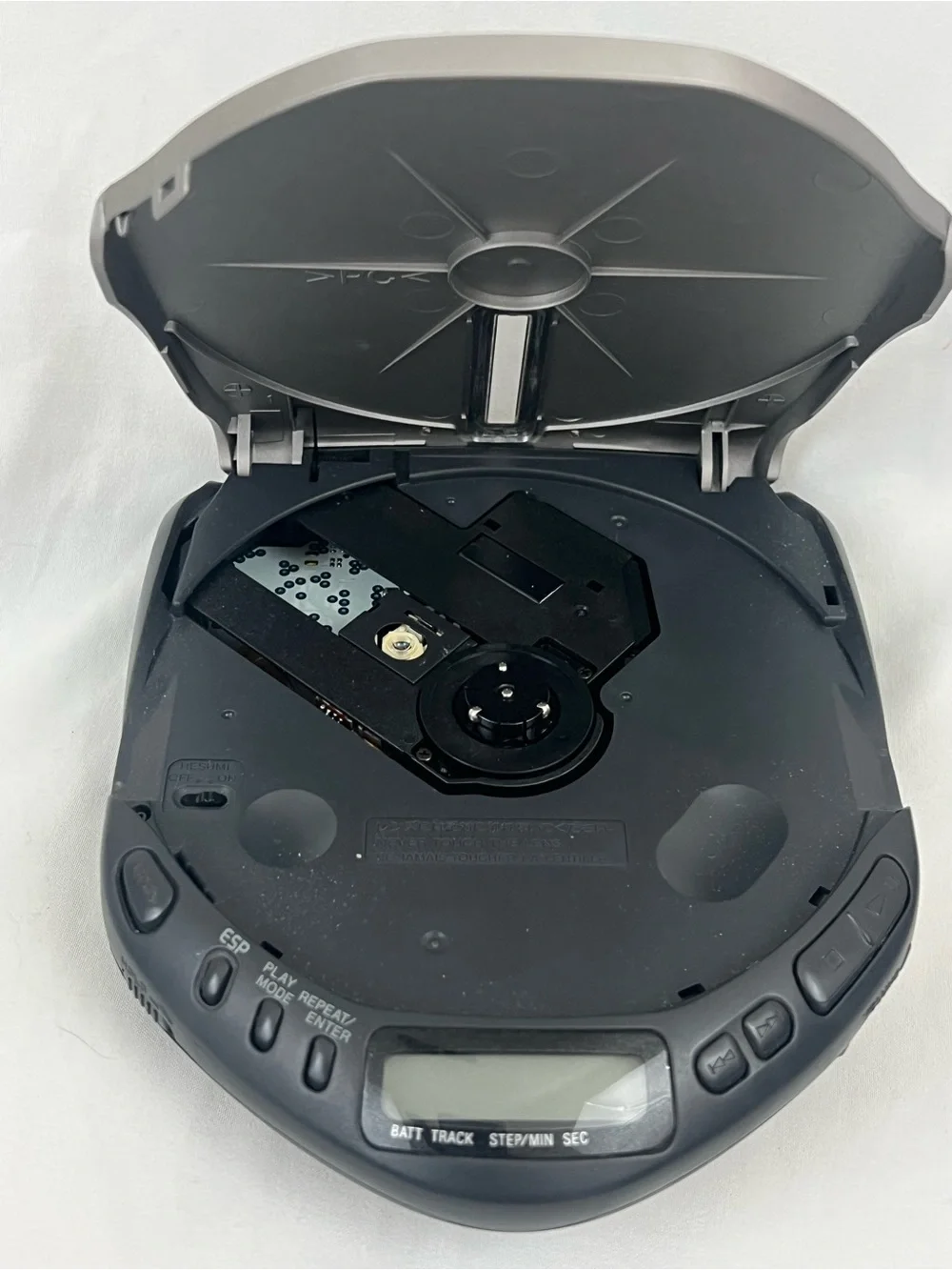 Sony Discman ESP D-E307CK Compact CD Player W Wall Pwr Supply Tested 1997 Works